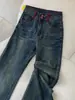 Jeans elásticos de talla grande con microcampana para mujer, adecuados para primavera y otoño, para tipos de cuerpo de pera, de cintura alta, adelgazantes y ajustados, pantalones de pierna recta bootcut