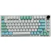 Tema Menta Cristal de Hielo Altura XDA Teclado Mecánico PBT Sublimación Verano Fresco Simple Ins Macarons Personalizable