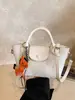 Bolso Pequeño de Moda Transfronterizo Primavera 2026 para Mujer, Bolso Cruzado Versátil, Bolso de Mano a la Moda, Elegante Bolso Cubo