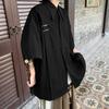 Nueva Camisa China de Manga Corta para Niños Verano Moda Estudiante Guapo Camisa de Trabajo Duffy Guapo Casual Top de Media Manga
