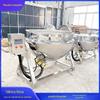 Panela de cozimento de amendoim marinado Aquecimento elétrico Equipamento de cozimento de milho Grande camada dupla camada de transferência de calor Óleo de cozimento de castanha