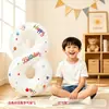 Balões de Número para Aniversário Infantil, Decorações de Festa para Bebês Meninos e Meninas, Montagem de Cenário, Atmosfera de Primeiro Aniversário, Adereços para Fotos