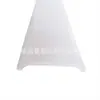 Pantalla de lámpara de PC extruida de forma especial Pantalla difusora LED Tablero de luz de color blanco lechoso Tira de luz Pantalla de acrílico Pantalla de lámpara de gabinete