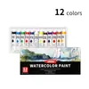 Set de Pintura de Acuarela en Tubo de 24 Colores de 6 ml Transfronterizo para Graffiti Infantil Arte Pintado a Mano Pintura Lavable
