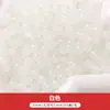 50 Piezas Vidrio Gelatina Color Sólido Imitación Jade Redondo Cuentas Sueltas Pasadores de Pelo Hechos a Mano Pulseras Collares Pendientes Materiales