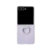 Funda de teléfono con hebilla de anillo amigable con la piel, adecuada para Samsung Z Filp8, funda de teléfono con hebilla de anillo de moda Z Flip7Fe/Z Flip7