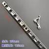 Tiras de Escalera Espesadas de Acero Inoxidable, Clips de Aleación de Aluminio para Refrigerador, Tiras de Estante, Marcos de Soporte, Tiras Fijas, Tiras de Rejilla de Plástico para Congelador
