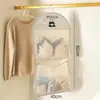 Bolsa Colgante para Guardar Ropa Interior y Calcetines del Hogar, Bolsa de Malla Visible, Herramienta Organizadora Colgante para Armario y Dormitorio, Venta al por Mayor