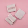 Esponja de Terciopelo de Doble Cara para Polvos, Redonda para Polvos Fijadores, de Terciopelo de Cristal para Polvos Sueltos, Herramientas de Belleza al por Mayor