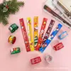 Pegatinas Navideñas Transfronterizas, Pulseras de Broche, Pulseras Decorativas para Fiestas Infantiles, Pulseras de Broche de Regalo Navideño