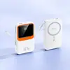 Venta Directa de Fábrica Cargador Portátil Magnético Inalámbrico 22.5W Súper Rápido Mini Fuente de Alimentación Móvil Regalo Logo Personalizado