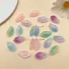 Colgante de Cristal Checo Degradado Flor de Loto Pétalo de Flor de Loto Nieve para Manualidades Hecho a Mano Pasador Antiguo Tocados Materiales para Joyería Accesorios
