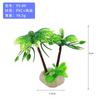 Aquário Planta de Estimação Paisagem Simulação Grama Aquática Decoração Ornamento Tanque de Peixes Prato de Areia Psicológica Planta de Paisagem Pequeno Coqueiro