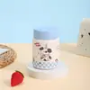 Taza térmica mini de acero inoxidable con diseño de caricatura linda, taza de bolsillo compacta y portátil para uso en exteriores, taza para guisos aislada de alto valor estético