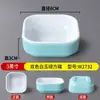 Vajilla nórdica de melamina plato para snacks famoso en Internet plato plato restaurante plato para pepinillos salsa para mojar plato para condimentos plástico personalizado plato para sabores