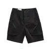 Shorts Casuales de Trabajo de Estilo Americano para Hombre, Color Sólido Simple, para Exteriores, Marca de Moda, Rectos Sueltos, Deportivos, Secado Rápido, de Cinco Puntos