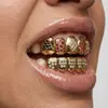 Baralho de cartas da moda Europeu e Americano mais vendido Grillz decorativo Hiphop hip hop com diamantes dentes de ouro gr Europeu e Americano mais vendido