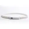 Lámpara LED luminosa de tubo de silicona recargable por USB, cuentas de lámpara luminosas, collar luminoso para mascotas, anillo para perro, collar para gato