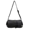 Bolso cruzado deportivo minimalista y versátil nuevo para parejas, adecuado tanto para hombres como para mujeres; bolsa cilíndrica de viaje a la moda; bolso bandolera ligero y casual