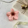 Moderna Juego de Pinzas para el Cabello de Frangipani, Pinzas Florales de Alta Gama para Mujer, Pinzas para la Parte Trasera de la Cabeza para Vacaciones, Accesorios para el Cabello, Pinzas para el Cabello al por Mayor