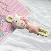 Horquilla ovalada con forma de estrella de Hello Kitty, adorable y dulce niña, con diseño de gato de dibujos animados, accesorios para el cabello para mujer, tocados.