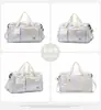 Nova Bolsa Esportiva Fitness Versátil e na Moda para Homens e Mulheres, Bolsa de Viagem Multifuncional de Grande Capacidade para Fitness Yoga