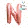 Globos de Papel de Aluminio Delgados con Letras del Alfabeto Inglés A-Z Versión Americana de 16 Pulgadas (40 cm) Decoración para Fiesta de Cumpleaños