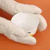 Algodón Lino Blanco Crudo Engrosado Resistente a Altas Temperaturas Anti quemaduras Aislamiento Térmico Guantes para Hornear Horno Soporte para Sartén Soporte para Olla Guantes para Horno de Microondas