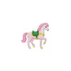 Parches de Tela Bordados, Insignias Bordadas Personalizadas, Parches para Coser, Parches Bordados de Caballo Lindo Versión Q Solubles en Agua
