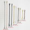 Cierre de Langosta Doble con Cadena de Extensión para Joyería, Personalizado de Fábrica, Accesorios DIY, Cadena Extendida de 18K para Collar