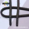 Ropa Infantil de Moda Nuevo Estilo Accesorios con Cordón Engrosado 0.6cm Cabeza de Metal Grabada Cordón Redondo para Cintura Cordón de Sudadera