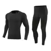 Conjunto de entrenamiento de secado rápido para deportes al aire libre transfronterizo, alta elasticidad, ajuste ceñido, leggings y pantalones largos suaves y lisos de seda de leche, conjunto de dos piezas