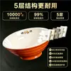 Vajilla de restaurante de bocadillos Shaxian, tazones especiales de melamina de dos colores para fideos, juego de tazones para fideos mixtos, dumplings, wontons y fideos para sopa