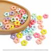 AliExpress Acrílico Urso Macaron Laço Contas Artesanal DIY Caseiro Pulseira Colar Infantil Acessórios