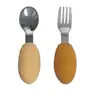 Acero Inoxidable 304 Personalizado Vajilla Infantil Set de Alimentación Tenedor Cuchara para Bebé Bol para Comida de Bebé Plato de Cena de Silicona
