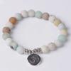 Europa y Estados Unidos pulsera creativa transfronteriza Amazon cuentas yoga loto pulsera de cuentas para hombres y mujeres joyería al por mayor