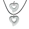 Collar con colgante de amor de jade ágata cristal piedra semipreciosa colgante de corazón de melocotón collar personalizado en forma de corazón venta al por mayor transfronteriza