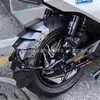 Hcito Rojo Ciudad Transfronteriza Adecuado para Niu Fx Edición Velocidad del Viento Fxt Pro Guardabarros Modificado Protector Trasero Protector de Agua Trasero