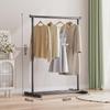 Cabideiro de chão para quarto, cabideiro para casa, varal móvel, leve, luxuoso, para secar roupas, multifuncional, com espaço para guardar roupas e casacos.