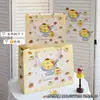 Bolsa de Presente Original Dopamine Kuromi, Bolsa de Papel Cartão Branca Espessa Estilo Ins para Presente de Aniversário, Bolsa Durável para Armazenamento de Presentes