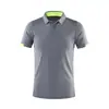 Camiseta de secado rápido logo impresión grupo construcción publicidad cultural polo manga corta ropa de trabajo corporativa impresión bordado