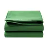 Lona de silicona impermeable verde engrosada resistente al desgaste hecha a medida, funda impermeable para coche, tela de cubierta de plástico, engrosada