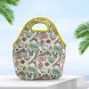 Bolsa de Almacenamiento Aislada de Material de Buceo Popular, Bolsa de Almuerzo Portátil Impresa para Picnic al Aire Libre, Bolsa de Almuerzo Definitiva