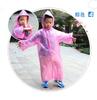 Yiwu Senderismo al Aire Libre Impermeable Poncho Portátil Primaria Niños Impermeable Desechable Transparente Grueso Viaje