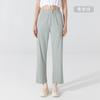 Verano fresco hilo original protección solar pantalones divididos de pierna ancha delgados transpirables cómodos adelgazantes cintura alta para correr deportes yoga