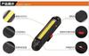 Luz traseira de carregamento de bicicleta de montanha, luz de advertência de carregamento USB, farol de carro de estrada, modo super brilhante