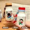 Nueva taza térmica de acero inoxidable 316, con un diseño creativo y artístico, perfecta para estudiantes, con un estilo de taza de leche portátil, lindo y adorable.