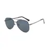 Gafas de Sol Polarizadas de Nailon para Hombre, Montura Metálica Grande, Parasol Anti-UV, Gafas de Sol de Aviador, Gafas Oviductus