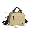 2025 Nueva Bolso de Huevo Horizontal de Múltiples Compartimentos Práctico para Mujer Diseño Simple Versátil Bolso Cruzado