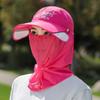Chapéu de Proteção Solar para Mulheres, À Prova de Vento, À Prova de Areia, À Prova de Mosquitos, Proteção Contra Pólen de Salgueiro, Proteção Facial Completa, Chapéu de Sol com Aba Larga, Proteção UV